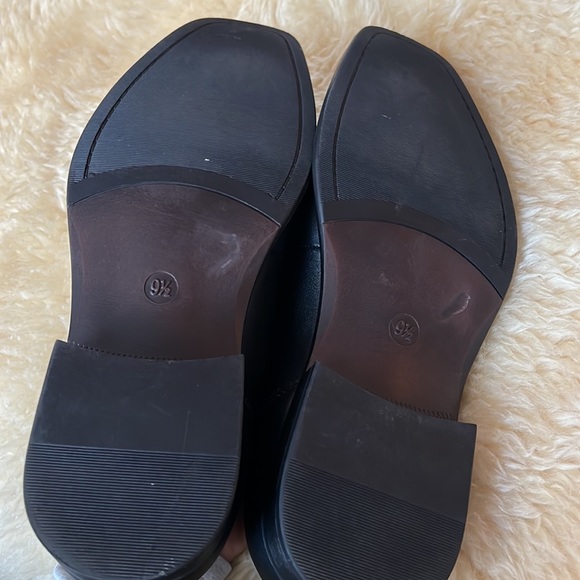 Goodfellow men’s black business casual loafer shoes size 9.5 - Picture 7 of 8